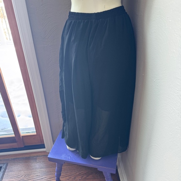 Collette skirt sheer black size 3 - Picture 5 of 16